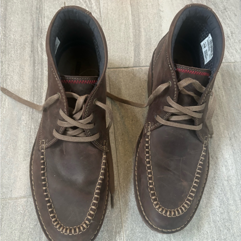 Clarks Brown Leather Men's Shoes-NWOT